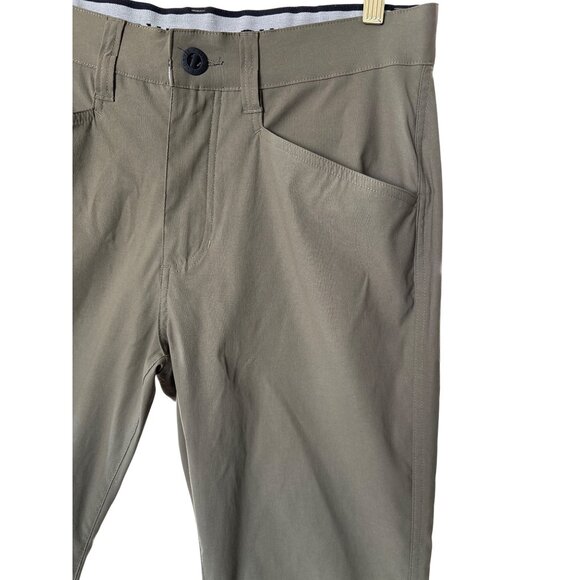 Orvis Mens‎ Tech Pants 32 X 32 Water Repellent Lightweight Olive Green Stretch - Picture 4 of 11